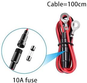 Triple Port QC3.0 Car Charger Socket, 12V/24V 36W USB Charger with 3 Fast Charging Ports, IP66 Waterproof Aluminum Socket Mount for Car Boat RV Marine ATV