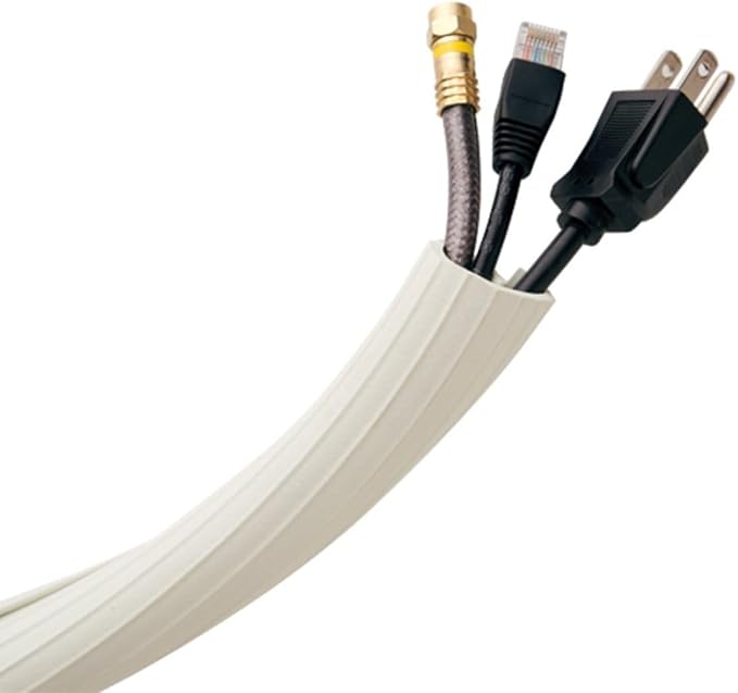 UT Wire UTW-FCW8-BK 8-Feet Expandable Flexi Cable Wrap, Black