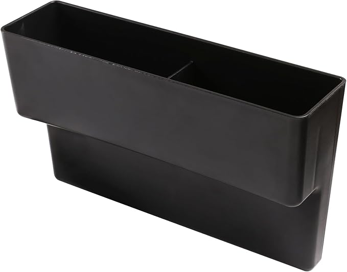 Aunginsy Car Seat Gap Filler Organizer Compatible with Toyota Tundra 2022-2025 2026, Car Front Seat Organizer Truck Side Seat Crevice Gap Filler Storage Box Between Seat & Console Insert Accessories