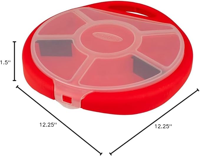 Bucket Boss - Bucket Seat Small Parts Organizer, Bucket Organization (10010) , Red