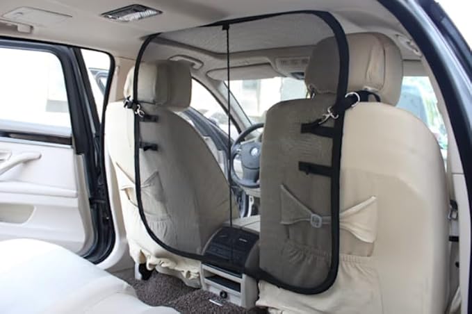 Dog Barrier for car and Dog Toy