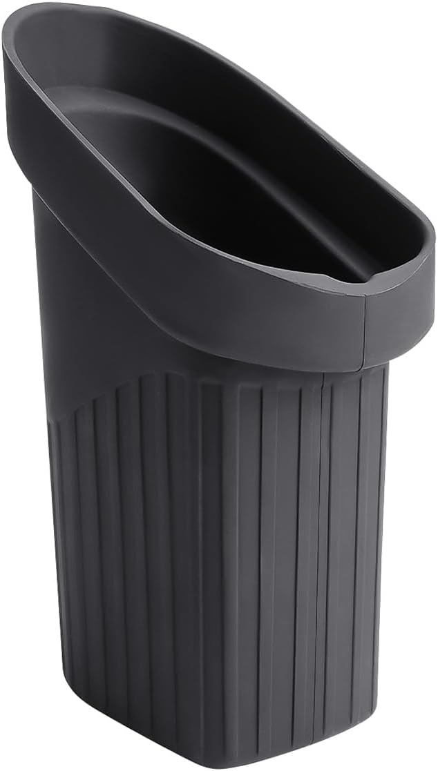Ruiya Door Trash Can for Tesla Model Y 2025-2026/Model 3 2024-2026,Waterproof Silicone Auto Garbage Can Portable Door Built-in Trash Bin, Interior Accessories for Model Y/3