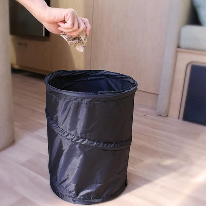 Camco 42903 RV Mini Pop-Up Utility Container, Black