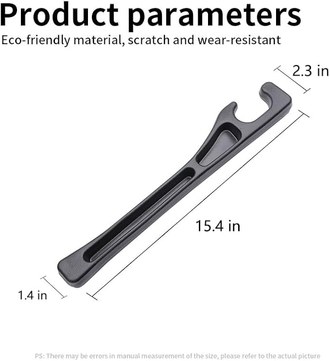 Universal Car Seat Gap Filler Organizer - No-Drop Seat in Between Seat Catcher - Gap Plug 2 Pack with Strip Storage Slot - Automotive Interior Accessories for Cars, Trucks, and SUV (Black)