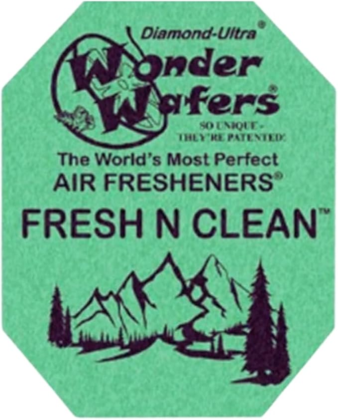 Wonder Wafers 250 Count Unwrapped Automobile Professional Use Air Fresheners Car and Truck Detail (Fresh and Clean)
