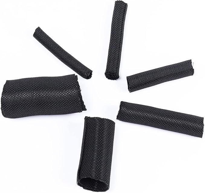 Automotive Wire Sheathing Split Wire Loom Braided Mesh Woven Cable Sleeve for Wires/Cable Cord Protector (3/4" - 36 Feet)