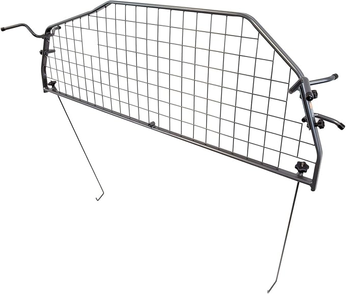 TRAVALL Compatible with Toyota RAV4 (2015-2018) Dog Car Barrier Guard Custom Fit Accessory Heavy Duty Steel Mesh Trunk Divider Safety Travel Premium Luggage Cargo Barrier Backseat Protection