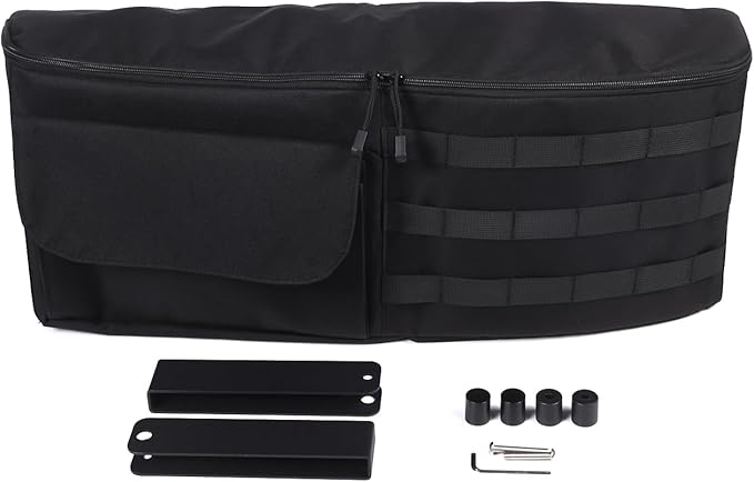 Aunginsy Car Trunk Organizer Compatible with Toyota FJ Cruiser 2007-2021+, 1PCS Trunk Storage Box Backseat Hanging Organizer Rear Left Storage Bag Organizer Multi-Compartment Oxford Cloth Accessories
