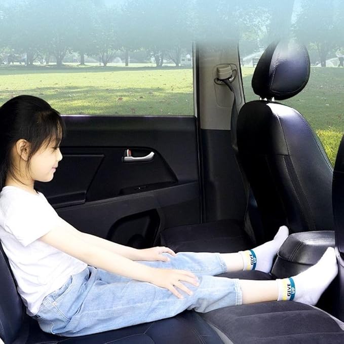 Inflatable Car Air Mattress Back Seat Bed, Universal Back Seat Gap Filler Pad Extender for SUV Camping Sleeping Travel Rest