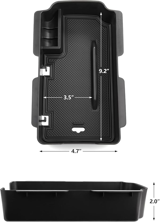 Thenice for 11th Gen Civic Armrest Storage Box Insert Tray Glove Box Organizer for Honda Civic 2022 2023 2024 2025 2026 with CVT