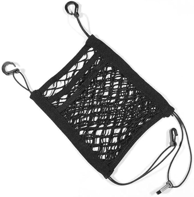 Dog Barrier for SUV, Car Net for Dogs, Universal Mesh Pet Divider Storage Net & Pet Barrier Between Seats, Easy Install, Car Divider for Driving Safely with Children & Pets