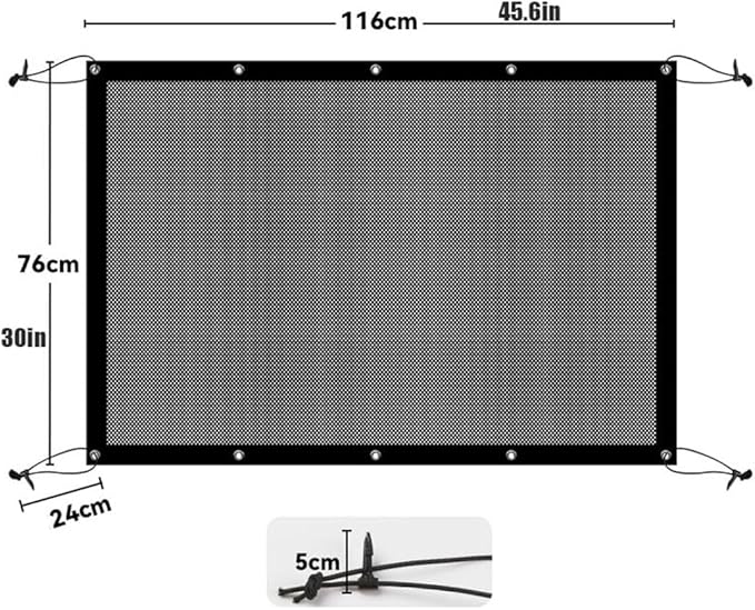 Dog Car Barrier for Toyota Corolla 1998-2018 2019 2020 2021 2022 2023 2024, Breathable Mesh Pet Divider Divider Back Seat Barrier Net Protector for Safe,A