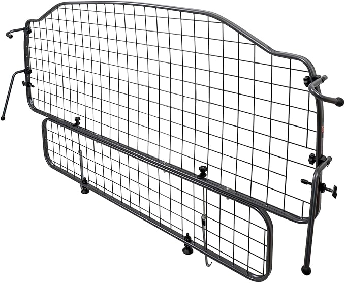 TRAVALL Compatible with Chevrolet Traverse (2017-2021) Dog Car Barrier Guard Custom Fit Heavy Duty Steel Mesh Trunk Divider Safety Travel Premium Luggage Cargo Barrier Backseat Protection