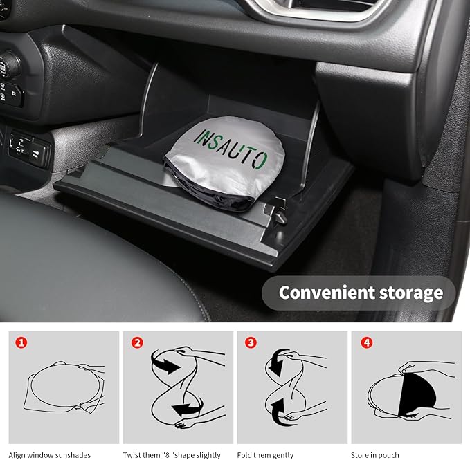 for 2024 Compass Windshield Sun Shade Car Windshield Cover, Custom Fit for Jeep Compass 2017-2023 Ultimate Sun Protection Foldable Visor Sunshade Protector Shield Accessory