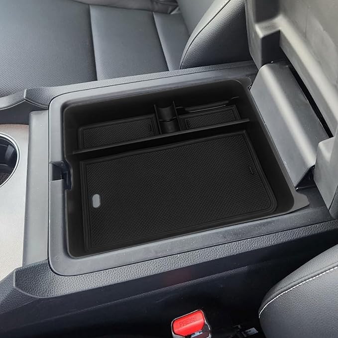 Zxiaochun Center Console Organizer Tray for 2023 2024 2025 2026 Honda Pilot & 2024 2025 2026 Honda Passport & 2024 2025 2026 Ridgeline Accessories, Armrest Box Storage Organizer Divider
