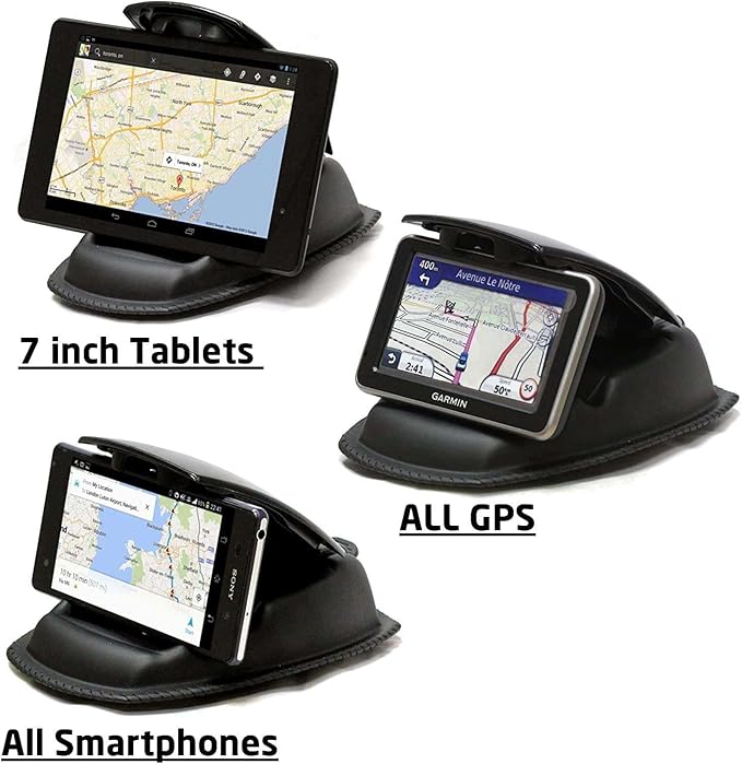 Navitech in Car Universal Dashboard Friction Mount Compatible with Smart Phones Including The Samsung Galaxy S4 Mini/HTC ONE Mini