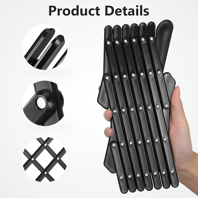 DOITOOL 2pcs Car Window Gate for Pets - Adjustable Safety Barrier Fence Retractable for Dogs and Cats - Portable Pet Travel Enclosure Dog Car Protector Vehicle Window Guard