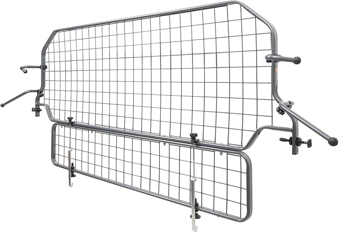 TRAVALL Compatible with Chevrolet Tahoe (2014-2020) Dog Car Barrier Guard Custom Fit Heavy Duty Steel Mesh Trunk Divider Safety Travel Premium Luggage Cargo Barrier Backseat Protection