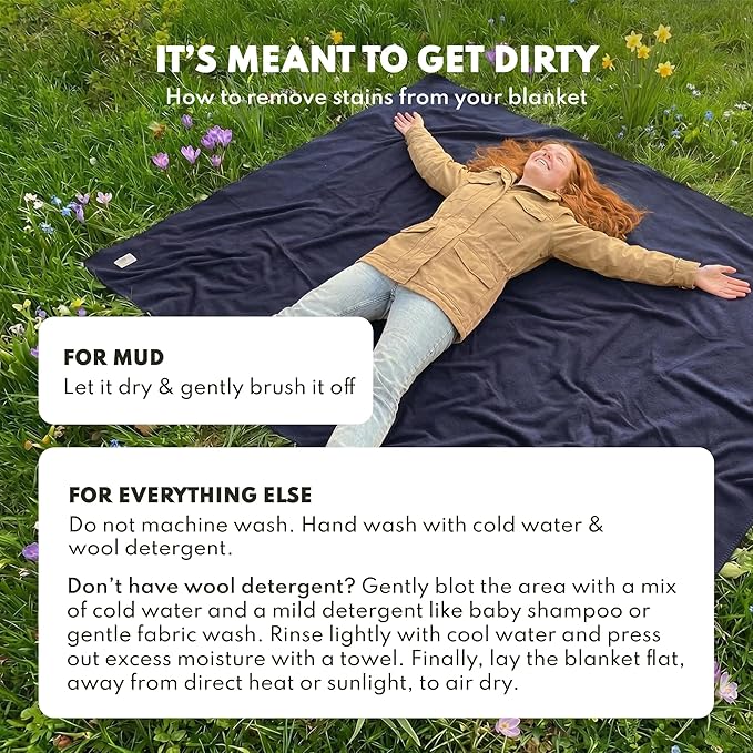 Woolly Mammoth 80% Merino Wool Camp Blankets (2-Pack) - Soft, Naturally Fire-Resistant and Temperature-Regulating - for Winter Camping, Bushcraft and Emergency Car Kits (66" x 90", Slate & Moss)