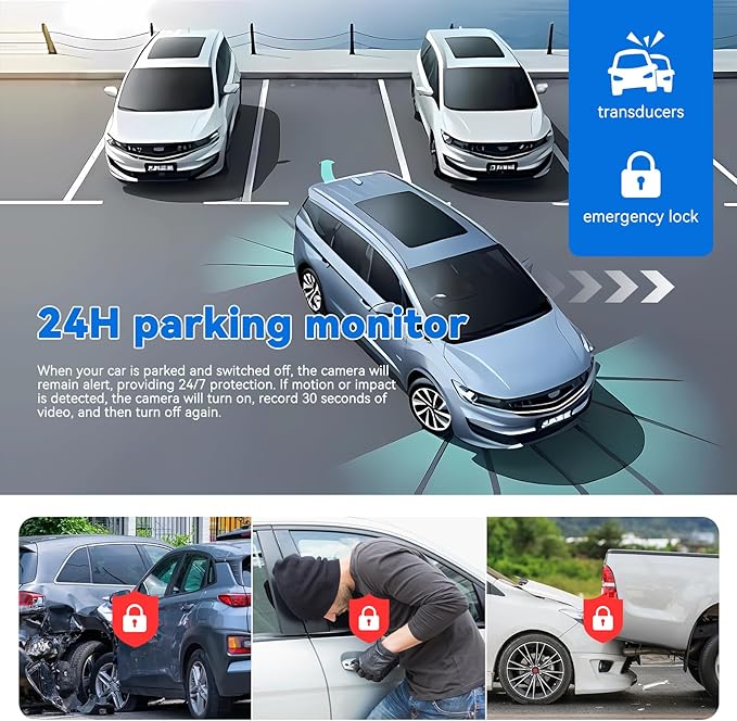 4K DashCam for Cars,4 Channel Car Dash Cam Front and Rear Inside with Voice Control,5G WiFi GPS, Night Vision, G Sensor, WDR, 24/7 Parking Mode Loop Recording ,Dash Camera with Free 128G Card Gray