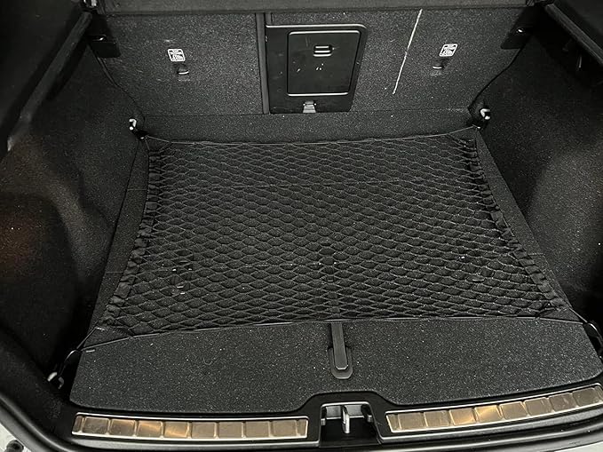 Trunk Organizer Cargo Nets for Volvo XC40 2019-2026 – Envelope + Floor Style Cargo Nets for SUV – Premium Mesh Car Trunk Organizer Vehicle Carrier Storage – Compatible with XC40