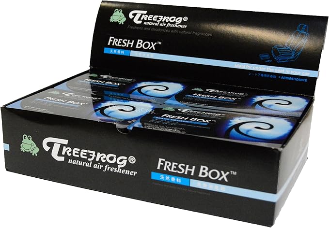 YirehStore Air Freshener TreeFrog Xtreme Fresh Black Squash Scent 5 Pack, Treefrog Last Long, Large Size Car Air Freshener