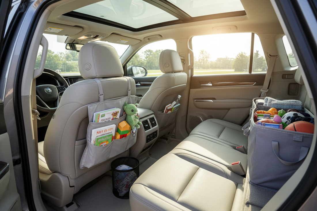 How to Keep Your Car Clean and Organized with Kids