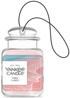 Yankee Candle Car Jar, Pink Sand (Pack of 4)