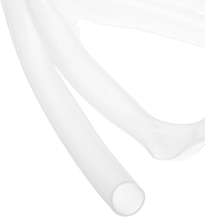 MECCANIXITY 1 m Split Silicone Cable Sleeve Tubing, ID 20mm Clear Split Silicone Tube Cord Organizer Wire Shielding Sheathing Wrap for USB Charge Power Cord Audio Video Cable