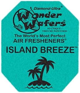 Wonder Wafers 25 CT Individually Wrapped Island Breeze Air Fresheners