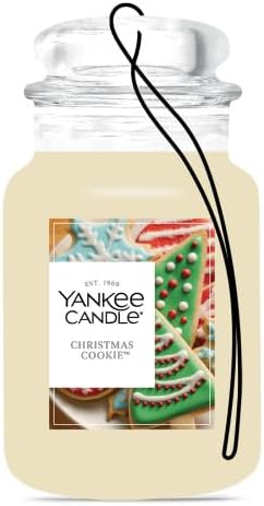 Yankee Candle Paper Car Jar, Christmas Cookie (Pack of 10)