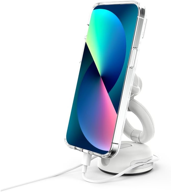 PopSockets Car Phone Mount, Vent Mount, White - White