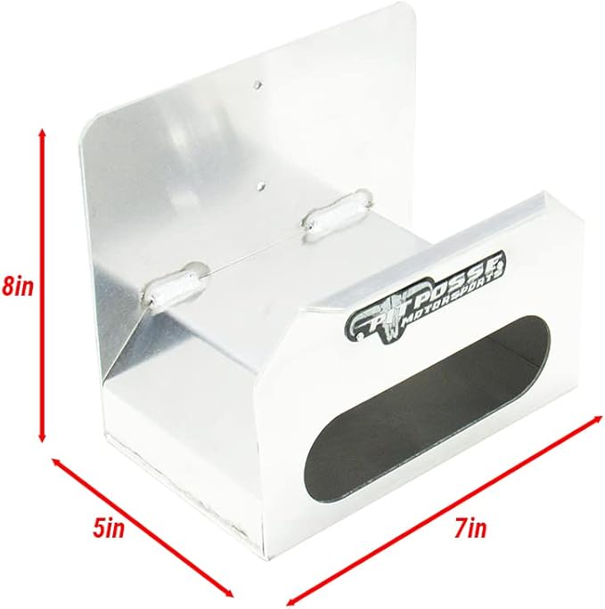 Pit Posse PP3359 Air Tool Pneumatic Rack Holder and Air Hose Hanger Combo- Made in USA- Aluminum Tool Organizer for Garage Trailer Workspace-Toy Hauler-Snowmobile-5th Wheel-Holds Up to 10 Air Tools