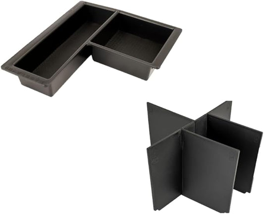Vehicle OCD – Center Console Divider and Tray for Honda Pilot (2023-2026), Ridgeline (2024-2026), and Passport (2024-2026) – Made in USA – SLX517