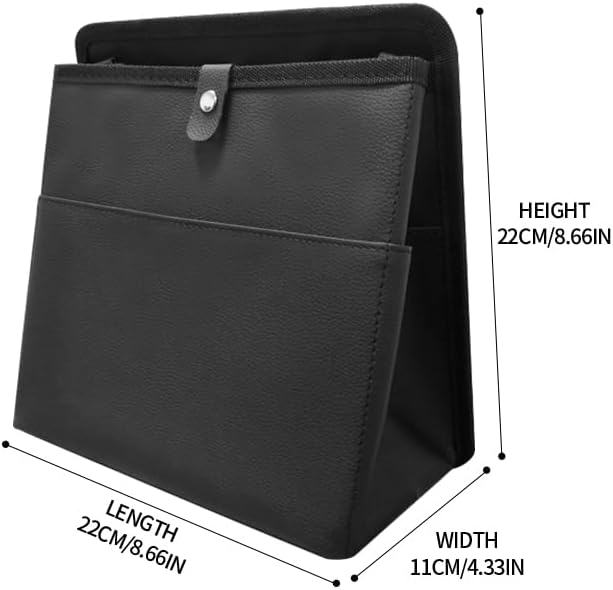 Car Trash Can,Multi Functional Car Storage Box,Automobile Seat Back Storage Bag