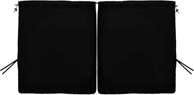 Car Privacy Curtain - Universal Auto Divider Between Rear Seat, Blackout Sun Shades, Side Window Covers for Travel, Camping, Nap, Sleeping (1Pc)