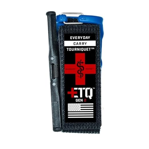 Snakestaff Systems Tourniquet - ETQ Gen 2 Made in The USA | EDC Gear for Trauma Kits, Tourniquet Kits, and Medical Emergency Bags | Blue Trainer (1.5 Inch)