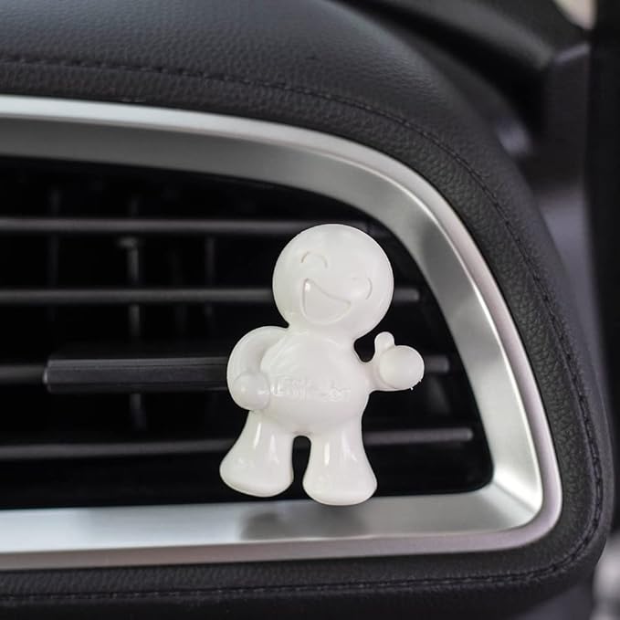 Little Joe 96401 New Car Scent Car Air Freshener Vent Clip, Fights Odors for up to 45 Days, Long-Lasting Freshness, Cute Car Odor Eliminator, Pack of 1