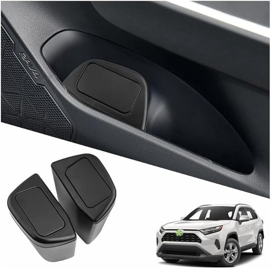 2019-2025 RAV4 Trash Can for Toyota RAV4 XA50 Accessories Portable Mini Car Trash Bin with Lid for Storage Organizer Car Door Garbage Can Compatible with 2019-2022 2023 2024 2025 Toyota RAV4