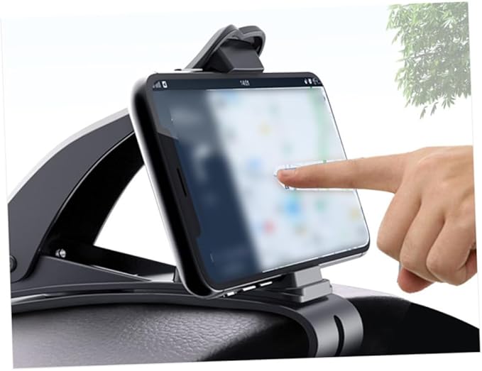 Hemobllo 2pcs Rotating Car Holder Bracket for -Skid Design Easy Installation Fit for Dashboard