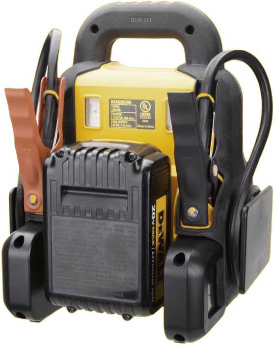 DeWalt DXAE20VBBK Battery Booster with 20V XR 5 AH Lithium-Ion Battery and DCB115 Battery Charger