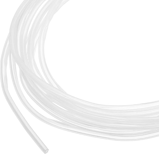 MECCANIXITY 3 m Split Silicone Cable Sleeve Tubing, ID 1.5mm Clear Split Silicone Tube Cord Organizer Wire Shielding Sheathing Wrap for USB Charge Power Cord Audio Video Cable