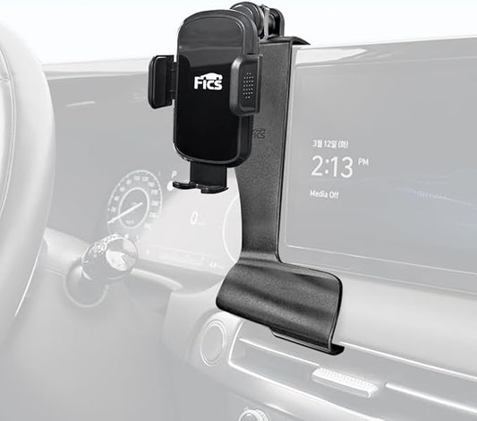 FICS Car Phone Holder for Hyundai Palisade 2023, 2024, 2025 – Custom-Fit Mount for Seamless Display Integration, Interior Accessories for Navigation Use, Stable Driving View