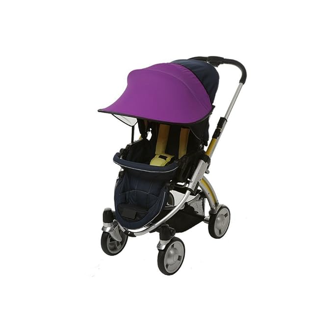 Manito Sun Shade for Strollers and Car Seats (Purple) UPF 50+