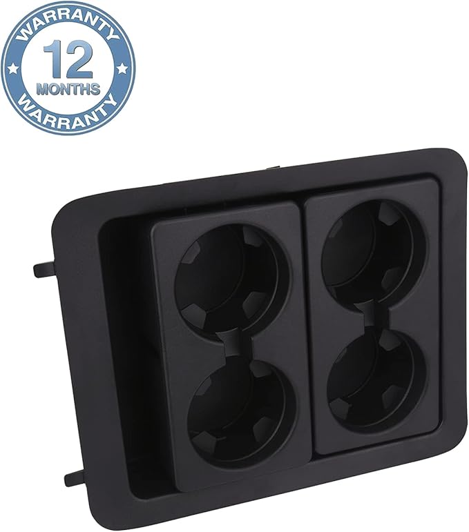 Center Console Cup Holder Tray,Compatible with 2007-2014 Chevy Avalanche Silverado Suburban Tahoe