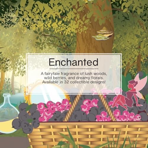 LITTLE TREES Car Air Freshener | Hanging Tree Provides Long Lasting Scent for Auto and Home | Enchanted, 24 Air Fresheners