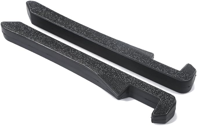Bling Diamond Car Seat Gap Filler for Car SUV and Truck,2 Pack Universal Gap Stopper to Fill The Gap Between Seat Console Stop Things Dropping (Black)