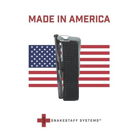Snakestaff Systems Tourniquet - ETQ Gen 2 Made in The USA | EDC Gear for Trauma Kits, Tourniquet Kits, and Medical Emergency Bags | Gray (1.5 Inch)