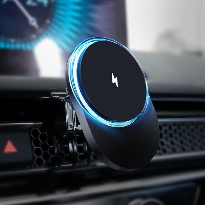 Wireless Car Charger for Honda Civic 2025-2022(NOT CRV/Accord),Customized Wireless Charger Pad with Auto-Clamping,15W Qi Fast Charging Pad,Car Phone Mount Apply to All Phone