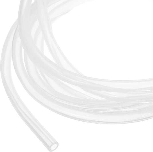 MECCANIXITY 3 m Split Silicone Cable Sleeve Tubing, ID 6mm Clear Split Silicone Tube Cord Organizer Wire Shielding Sheathing Wrap for USB Charge Power Cord Audio Video Cable